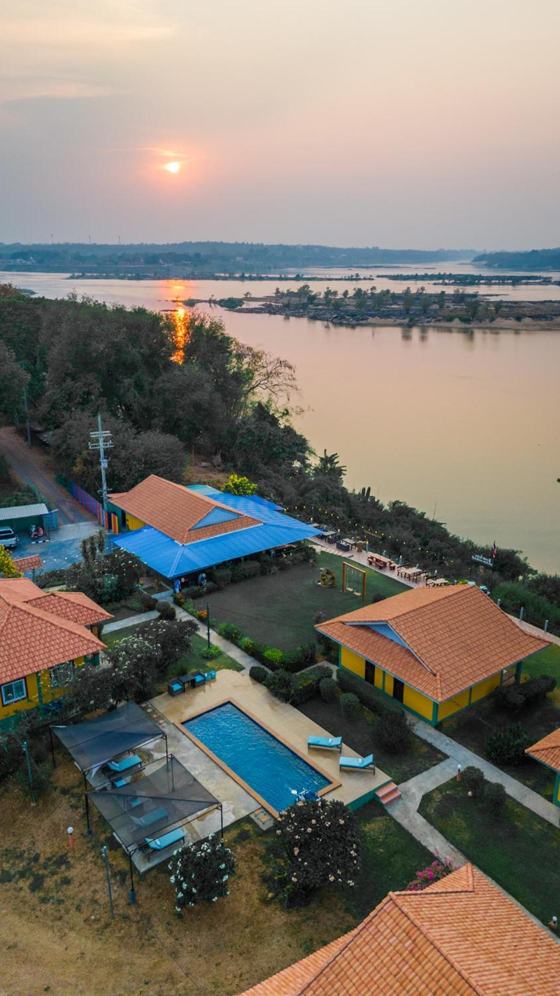 Khong Chiam Orchid Riverside Resort Exterior foto